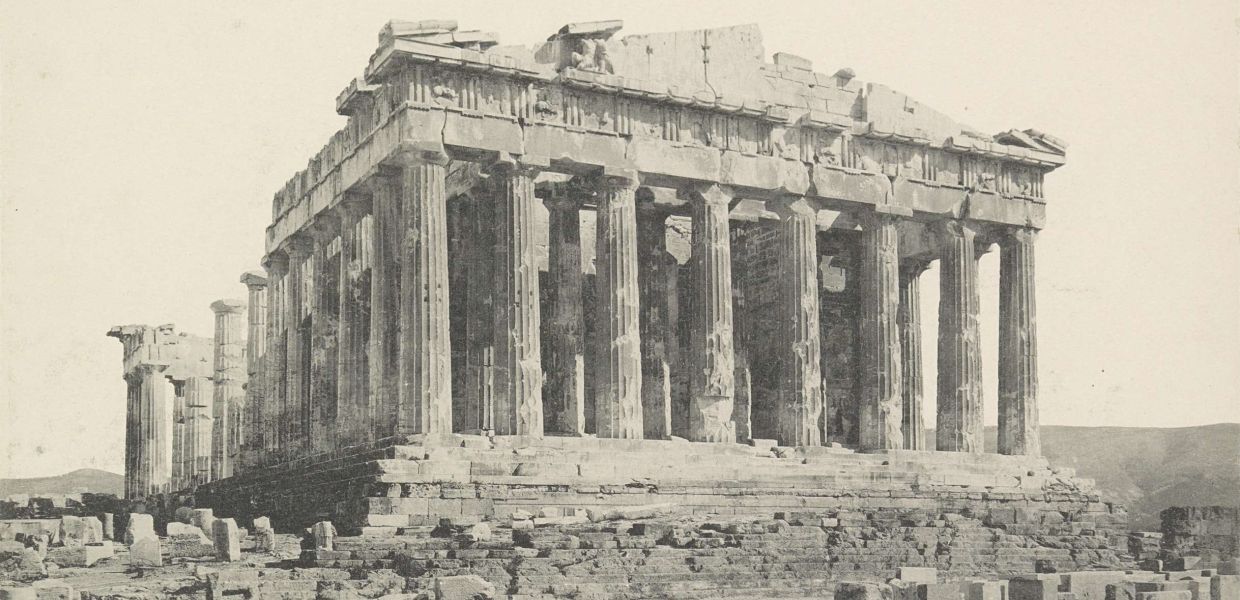 View of the Parthenon, Athens, ca.1895-1905, Rijksmuseum, Public Domain Mark